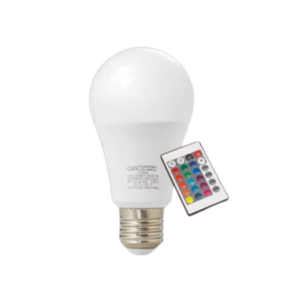 Ct-4058 Cata Uzaktan Kumandalı Rgb Led Ampul E27 3200 K